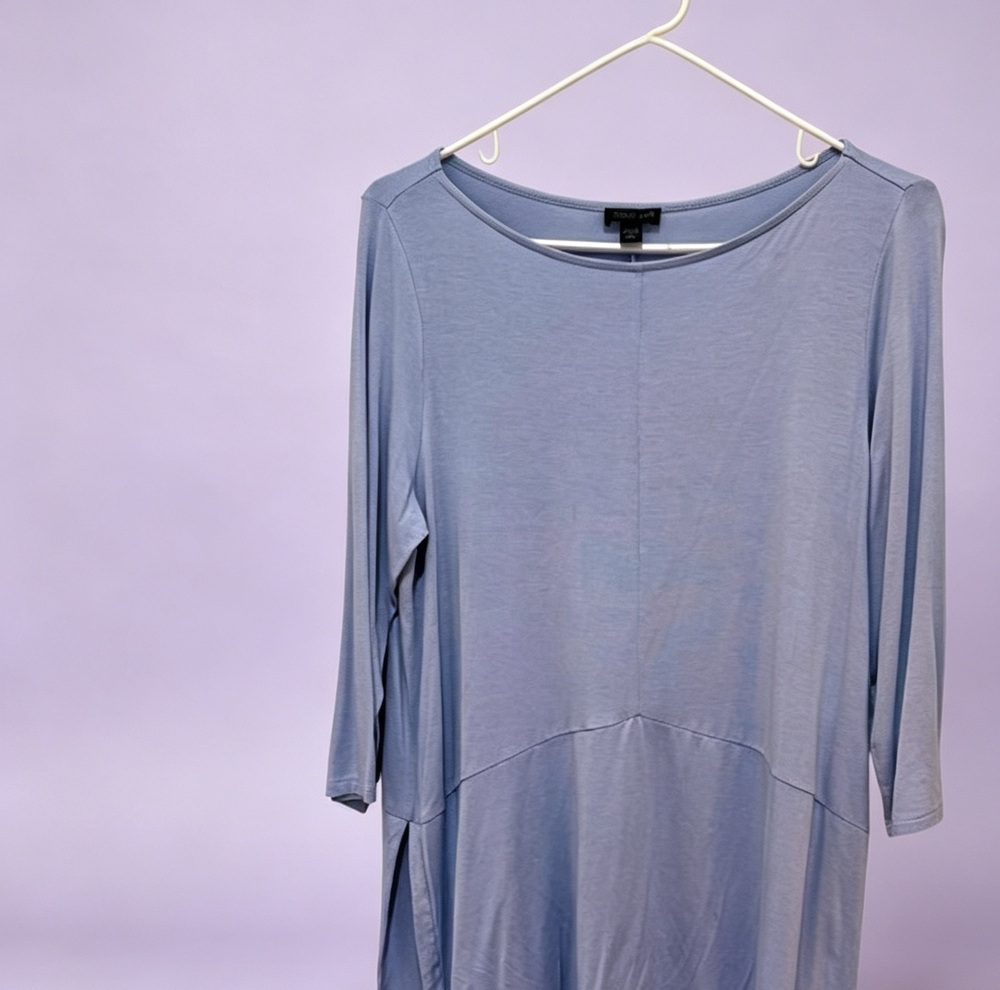 J Jill Wearever Women's Tunic Classic Country Blue PM Women's